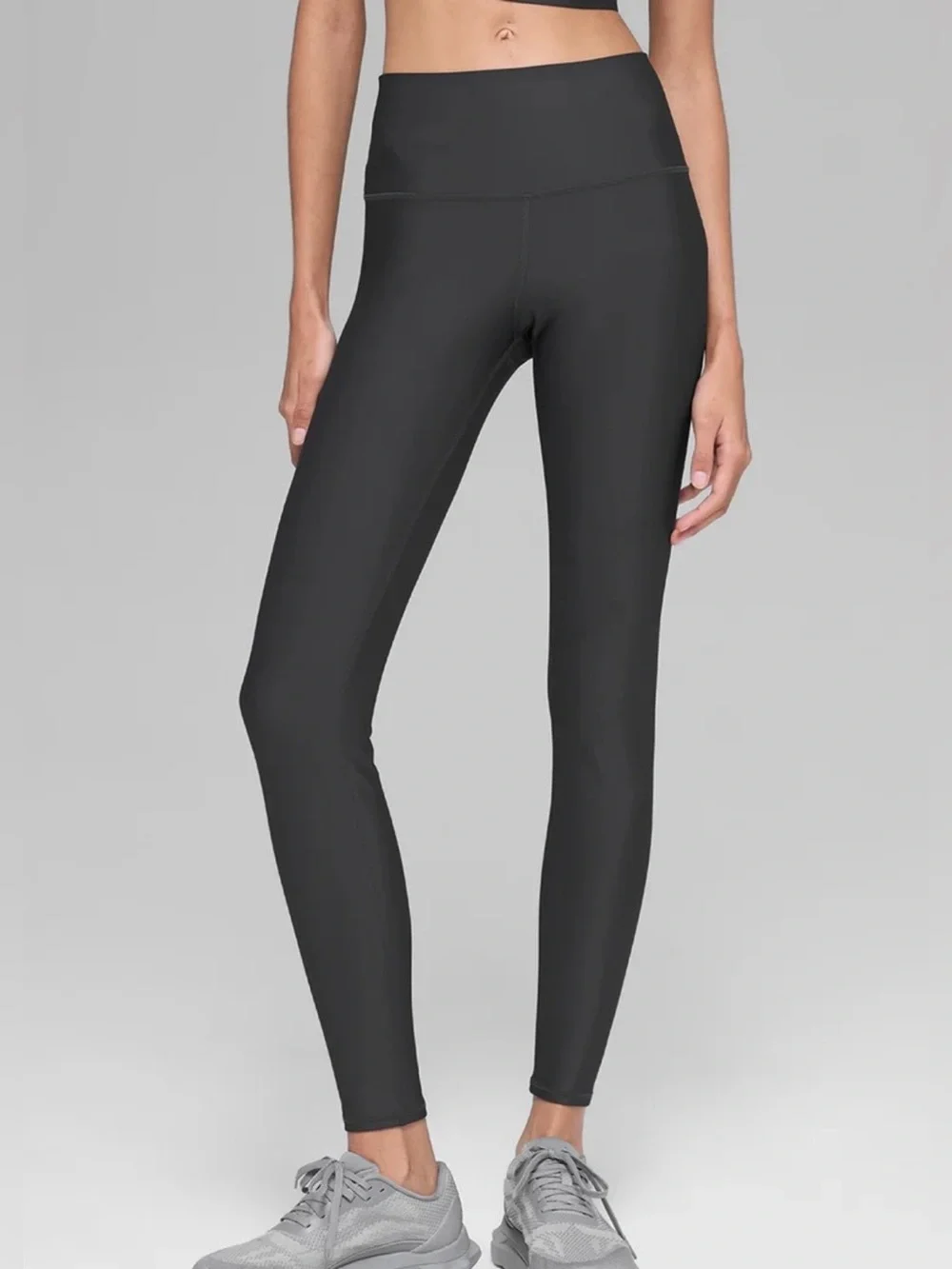 ALO Yoga 7/8 High-Waist Airlift Legging, Anthracite Dark Gray, Large NWT